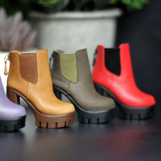 Leather Chelsea Boots for Narae Bimong